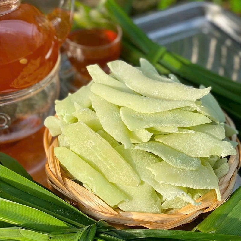 Mứt Dừa Non Bản To