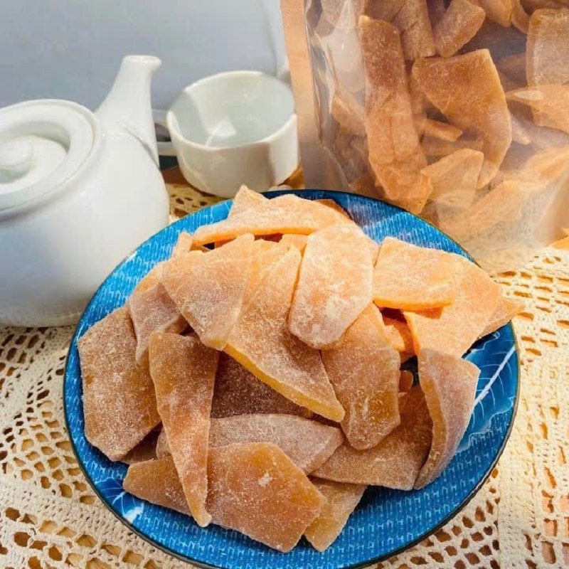 Mứt Dừa Non Bản To