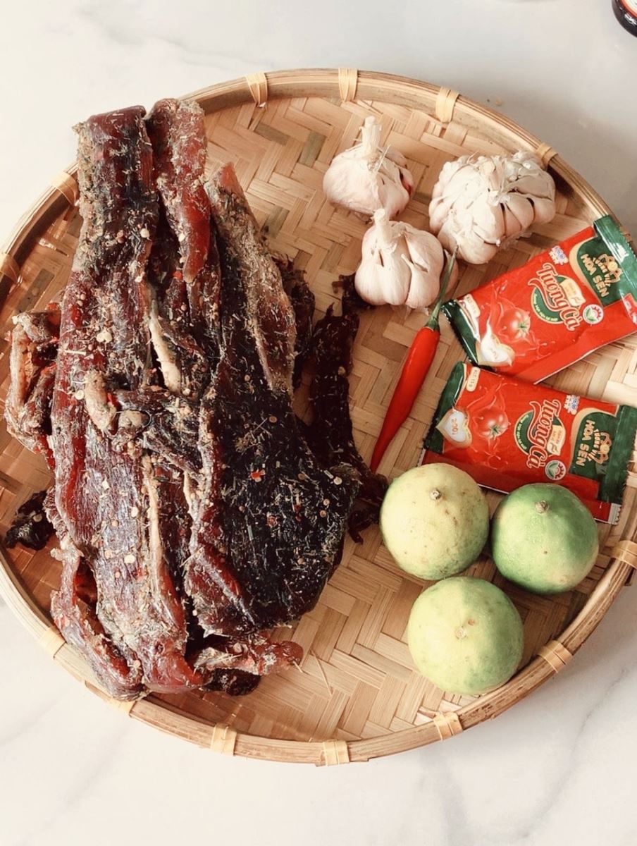 Khô Bò 2 Nắng Nhà Làm