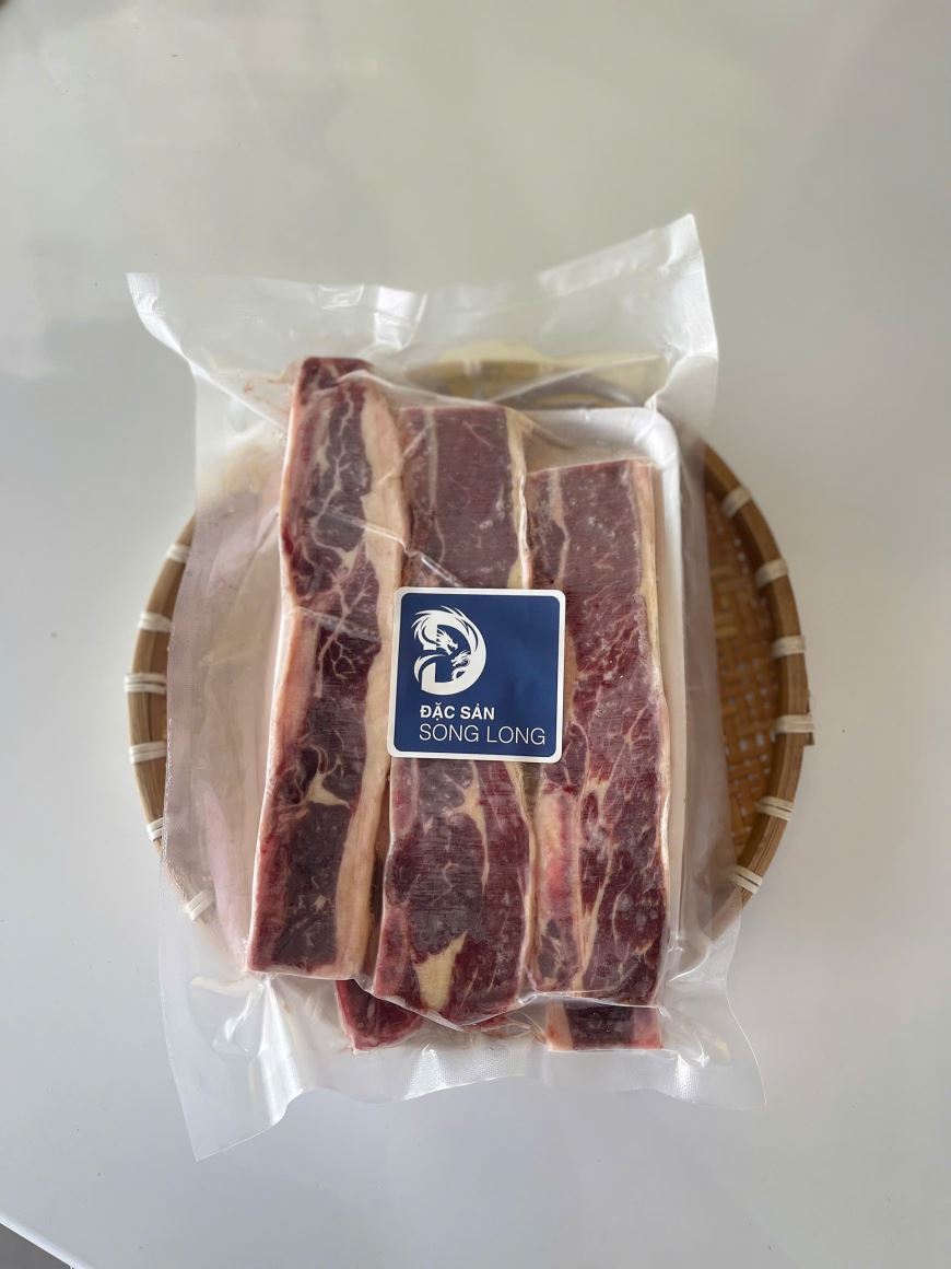 Giá trị dinh dưỡng của sườn bò Úc – nguồn protein cao, ít béo. 